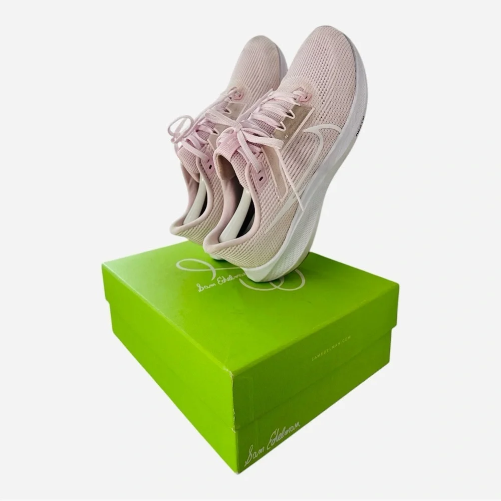 NIKE ZOOM PEGASUS 40 RUNNING SHOES PINK/WHITE DV3854-600 Women Size 10